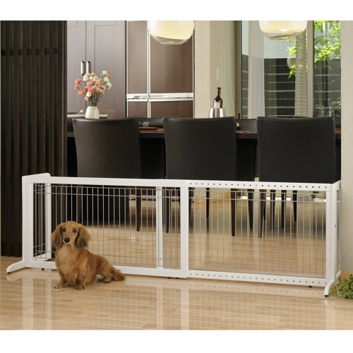 Richell Free Standing Pet Gate & Reviews Wayfair